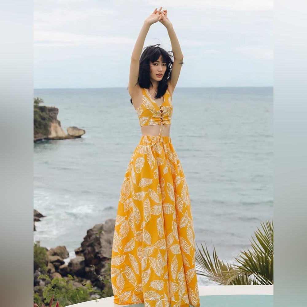 beach vacation two piece set